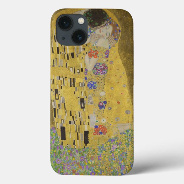 Gustav Klimt Kyssen (Baksida)