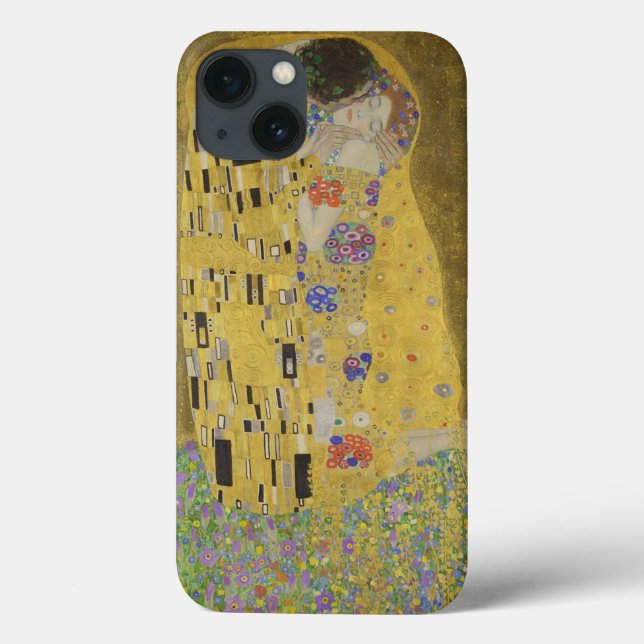 Gustav Klimt Kyssen (Baksida)