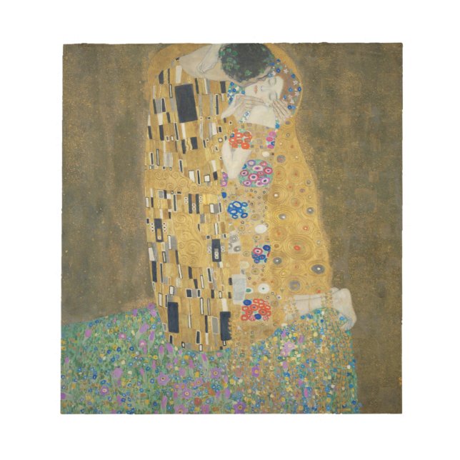 Gustav Klimt - Kyssen Anteckningsblock (Framsida)