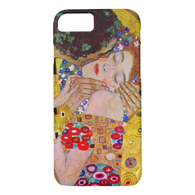 Gustav Klimt kyssen Case-Mate iPhone Skal (Baksida)