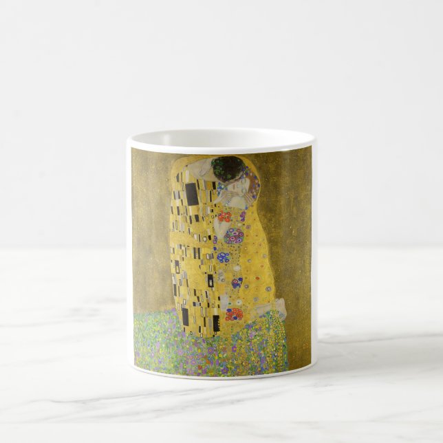 Gustav Klimt kyssen Kaffemugg (Center)