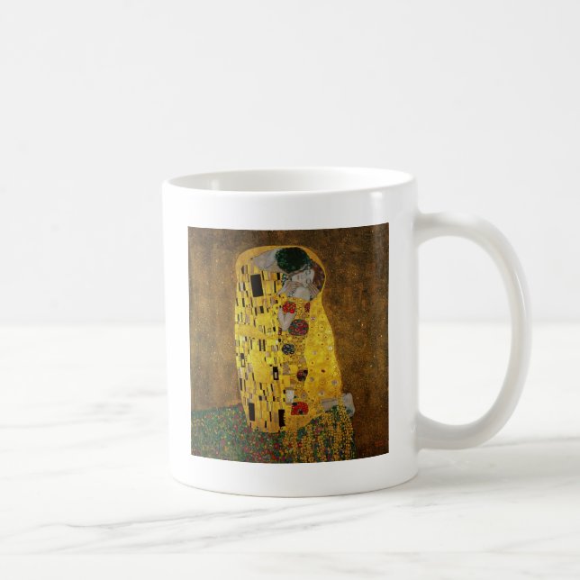 Gustav Klimt kyssen Kaffemugg (Höger)