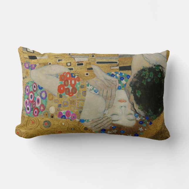Gustav Klimt Kyssen Lumbarkudde (Framsida)