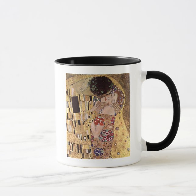Gustav Klimt ~ kyssen Mugg (Höger)
