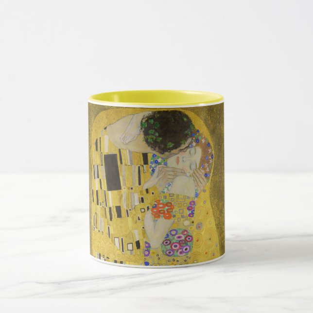 Gustav Klimt - Kyssen Mugg (Center)