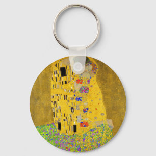Gustav Klimt kyssen Nyckelring