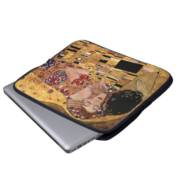 Gustav Klimt: Kyssen (specificera), Laptop Sleeve (Framre botten)