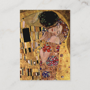 Gustav Klimt: Kyssen (specificera), Visitkort