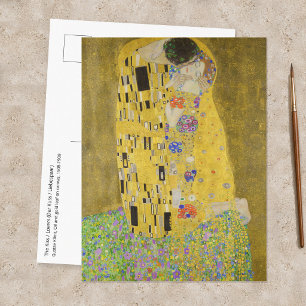 Gustav Klimt - Kyssen Vykort