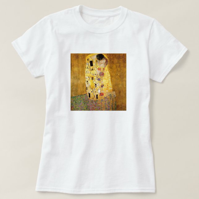 Gustav Klimt kyssT-tröja Tee Shirt (Design framsida)