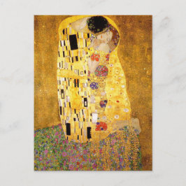 Gustav Klimt kyssvykortet Vykort