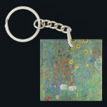 Gustav Klimt - Land Garden med solblommor<br><div class="desc">Land Garden med solblommor/lantgårdsträdgård med solblommor - Gustav Klimt 1905-1906</div>