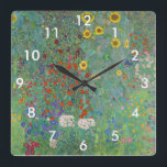 Gustav Klimt - Land Garden med solblommor<br><div class="desc">Land Garden med solblommor/lantgårdsträdgård med solblommor - Gustav Klimt 1905-1906</div>