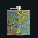 Gustav Klimt - Land Garden med solblommor Fickplunta<br><div class="desc">Land Garden med solblommor/lantgårdsträdgård med solblommor - Gustav Klimt 1905-1906</div>