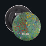 Gustav Klimt - Land Garden med solblommor Flasköppnare<br><div class="desc">Land Garden med solblommor/lantgårdsträdgård med solblommor - Gustav Klimt 1905-1906</div>