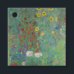Gustav Klimt - Land Garden med solblommor Gåvor Etiketter<br><div class="desc">Land Garden med solblommor/lantgårdsträdgård med solblommor - Gustav Klimt 1905-1906</div>