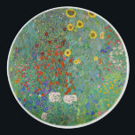Gustav Klimt - Land Garden med solblommor Knopp<br><div class="desc">Land Garden med solblommor/lantgårdsträdgård med solblommor - Gustav Klimt 1905-1906</div>