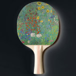 Gustav Klimt - Land Garden med solblommor Pingisracket<br><div class="desc">Land Garden med solblommor/lantgårdsträdgård med solblommor - Gustav Klimt 1905-1906</div>