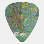 Gustav Klimt - Land Garden med solblommor Plektrum<br><div class="desc">Land Garden med solblommor/lantgårdsträdgård med solblommor - Gustav Klimt 1905-1906</div>