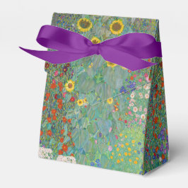 Gustav Klimt - Land Garden med solblommor Presentaskar