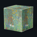 Gustav Klimt - Land Garden med solblommor Presentaskar<br><div class="desc">Land Garden med solblommor/lantgårdsträdgård med solblommor - Gustav Klimt 1905-1906</div>