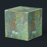 Gustav Klimt - Land Garden med solblommor Presentaskar<br><div class="desc">Land Garden med solblommor/lantgårdsträdgård med solblommor - Gustav Klimt 1905-1906</div>