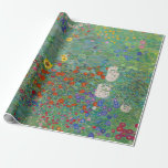 Gustav Klimt - Land Garden med solblommor Presentpapper<br><div class="desc">Land Garden med solblommor/lantgårdsträdgård med solblommor - Gustav Klimt 1905-1906</div>