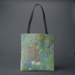Gustav Klimt - Land Garden med solblommor Tygkasse<br><div class="desc">Land Garden med solblommor/lantgårdsträdgård med solblommor - Gustav Klimt 1905-1906</div>