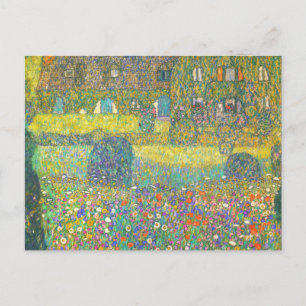 Gustav Klimt Land House av Attersee Vykort