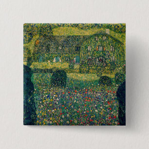 Gustav Klimt - Land House by Attersee Knapp