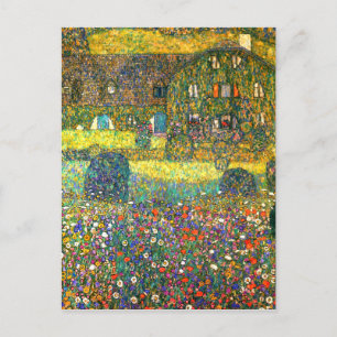 Gustav Klimt: Land House vid Attersee Vykort