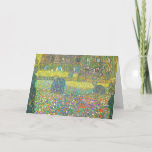Gustav Klimt landhus vid Atterseen Kort