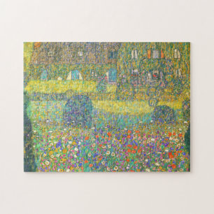 Gustav Klimt landhus vid det Attersee pussel