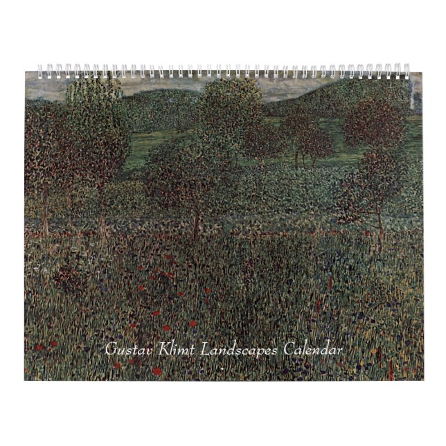 Gustav Klimt Landscapes Kalender (Omslag)