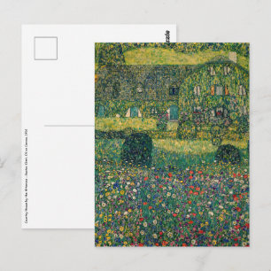 Gustav Klimt - Lanthus vid Attersee Vykort
