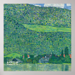 Gustav Klimt - Litzenberg at lake Attersee Poster