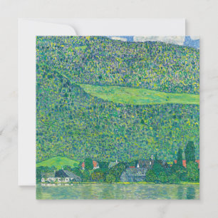 Gustav Klimt - Litzlberg am Attersee Tack Kort