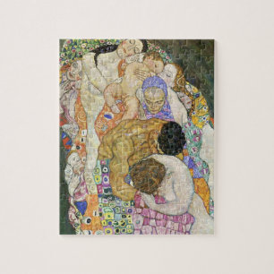 Gustav Klimt liv och dödpussel Pussel