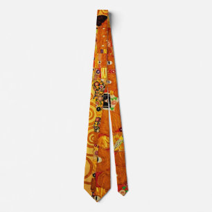 Gustav Klimt Livets träd: Art nouveau Symbolist Slips