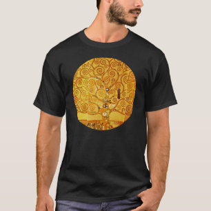 Gustav Klimt Livets träd: Art nouveau Symbolist T-shirt