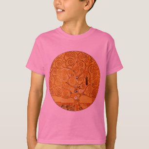 Gustav Klimt Livets träd: Art nouveau Symbolist Tee Shirt