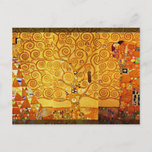 Gustav Klimt Livets träd: Art nouveau Symbolist Vykort
