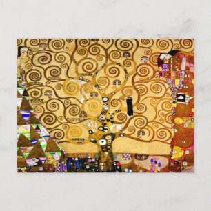 Gustav Klimt Livets träd: Art nouveau Symbolist Vykort