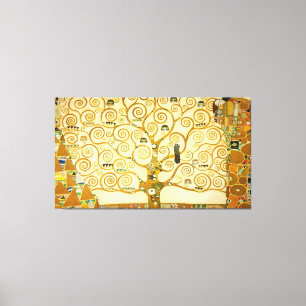 Gustav Klimt - Livets träd Canvastryck
