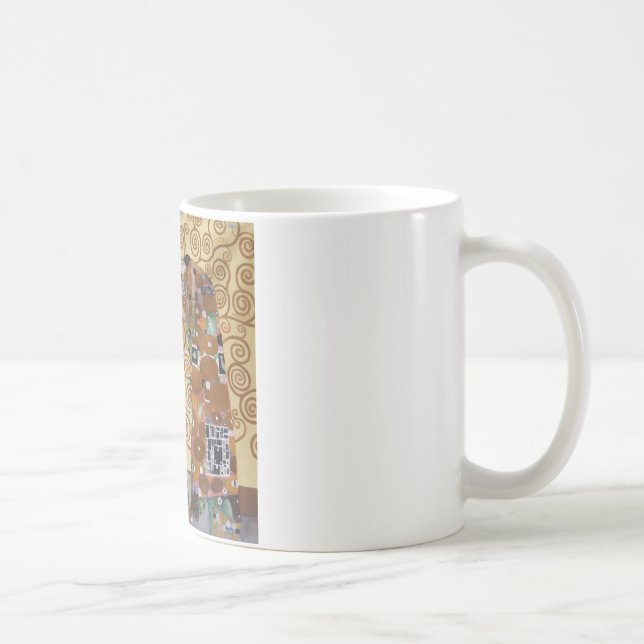 Gustav Klimt livets träd Kaffemugg (Höger)