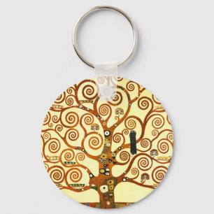 Gustav Klimt, Livets träd konst Nyckelring