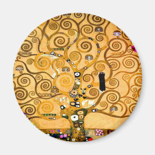 Gustav Klimt Livets träd Magnet