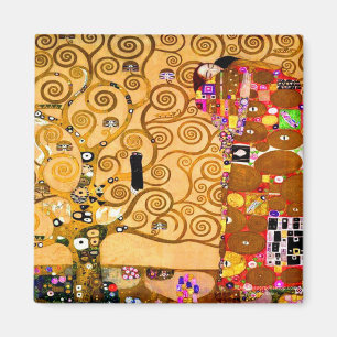 Gustav Klimt Livets träd Magnet