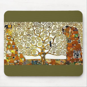 Gustav Klimt , "Livets träd" Musmatta