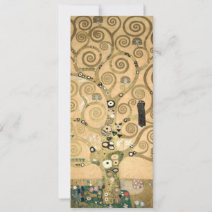 Gustav Klimt - Livets träd, Stoclet Frieze Inbjudningar